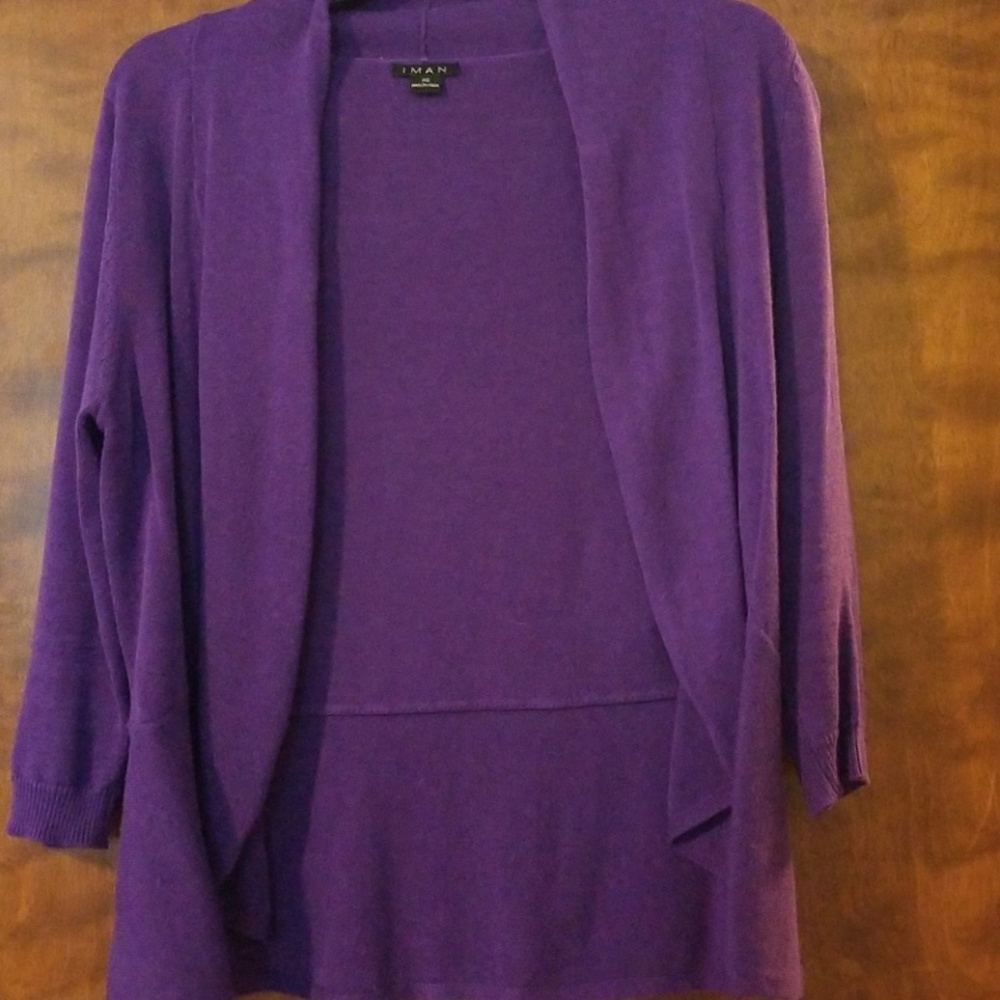 💜3/$20 Iman cardigan